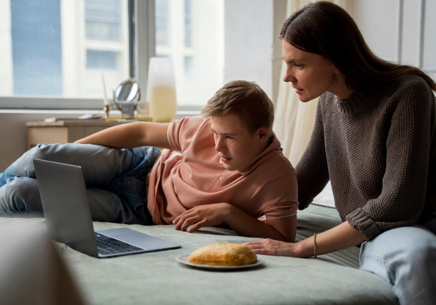 People with disabilities using the Internet