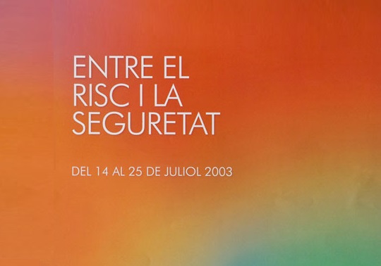 Cartel Universitat d'Estiu año 2003