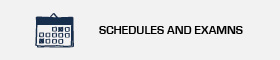 This opens a new window Link to schedules and exams web page