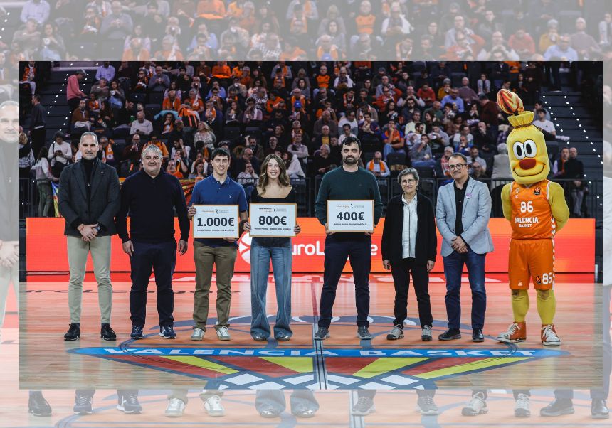 Presentation of the L'Alqueria del Basket Basketball Chair Awards