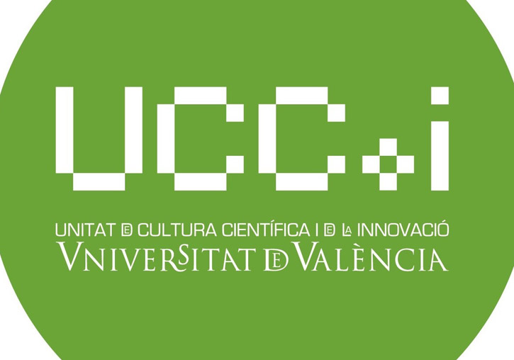 Logo UCC+i Universitat de València.