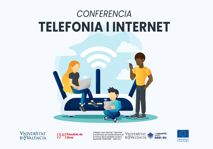 Cartell amb el títol de la conferència