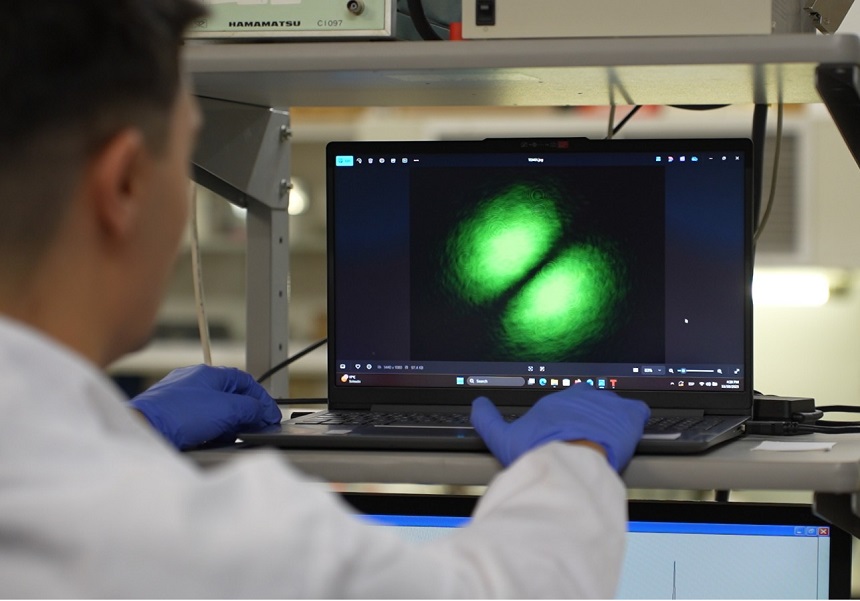 Pantalla d'ordinador en el projecte QDimension