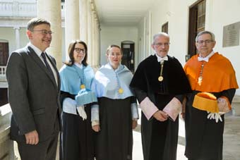 Ximo Puig, Neus Campillo, Amelia Valcárcel, Esteban Morcillo, Antonio Ariño.