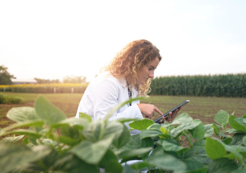 event image:Researcher in a field