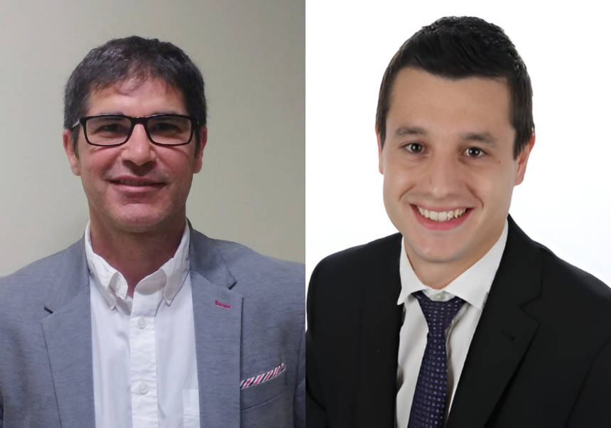 José Manuel Pavía (izquierda) y Josep Lledó.