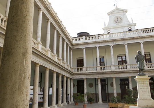 Edifici de la Nau, where the meeting will be held