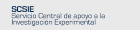 Se abrirá una nueva ventana. Servicio Central de Apoyo a la Investigación Experimental