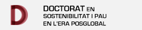Doctorat en sostenibilitat i pau en l'era postglobal