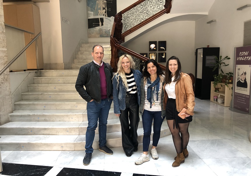 Adolfo Alonso, Celia Martínez, Rut Lucas i Andrea Sixto