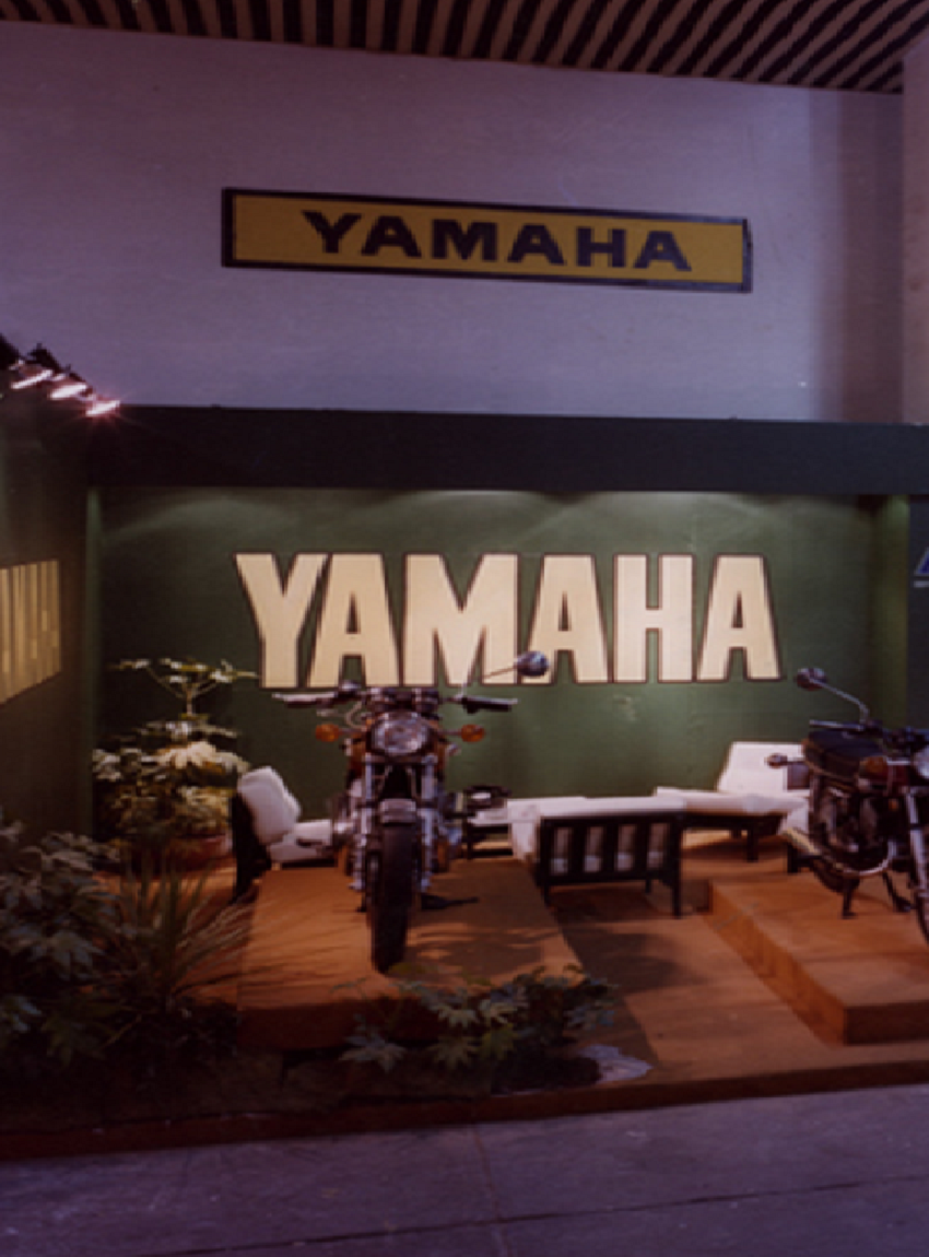 Stand para empresa 'Yamaha'