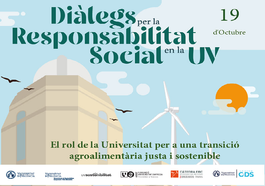 Cartel dels Diàlegs per la responsabilitat Social en la UV