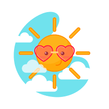 sol amb ulleres de sol