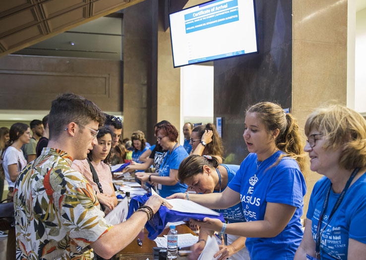 Imatge d'arxiu d'estudiantat erasmus.