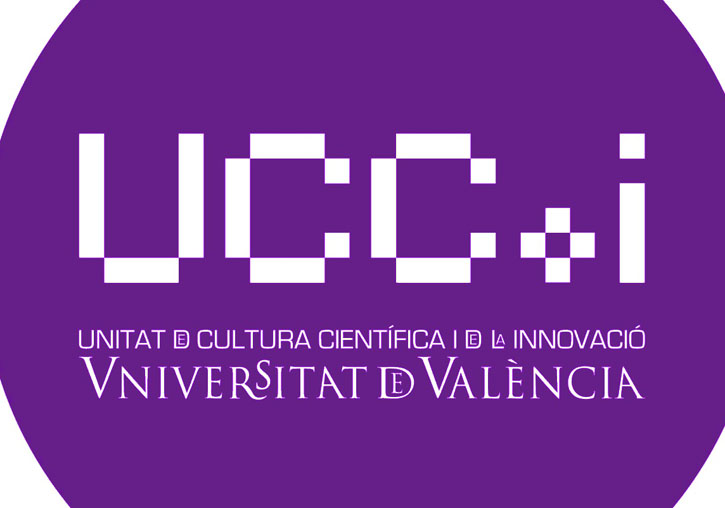 Logo UCC+i Universitat de València.