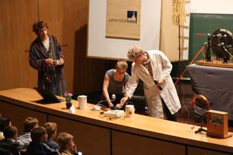 Participants en un Physics Xou de la Universitat de Bonn.