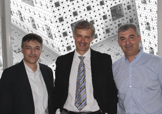 Fernando J. Ballesteros, Vicent J. Martínez y Silvestre Paredes
