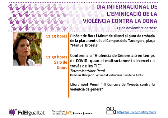 Actos por el Día Internacional de la eliminación de la Violencia contra la Mujer