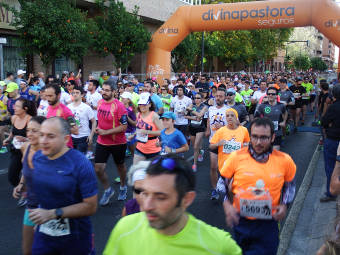 Salida de la carrera de 2016.