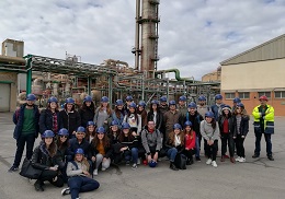 Visit of students from GIQ to the factory Fertiberia