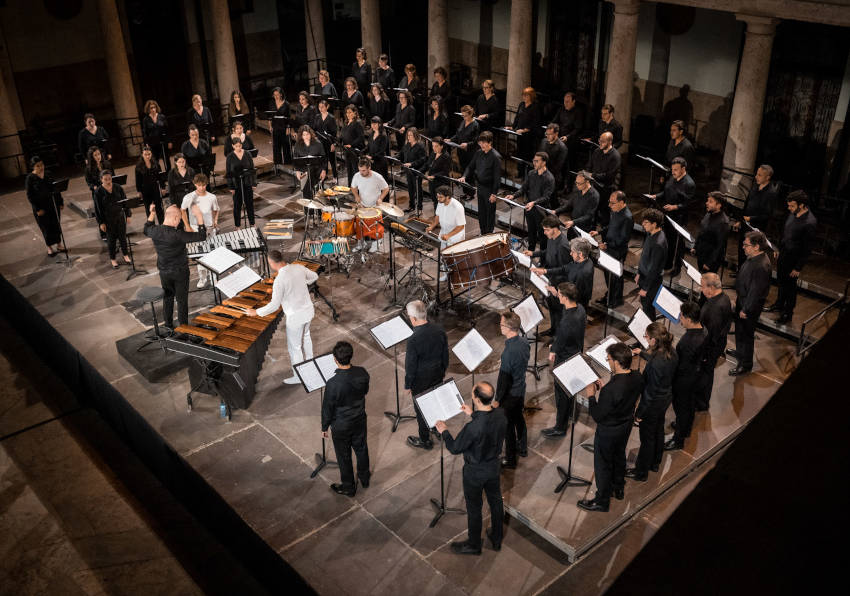 Imagen del evento:El Orfeó Universitari de València participa cada año en el festival Serenates de la UV y el IVC. FOTO DE ARCHIVO.