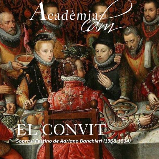 Detalle de cuadro, gente comiendo