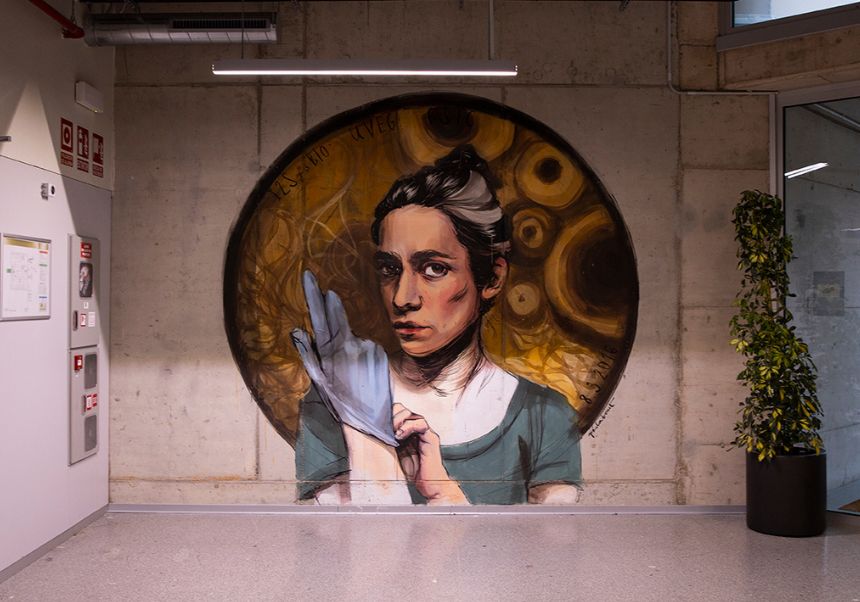 Mural en i2sysbio.