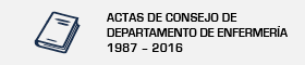 Se abrirá una nueva ventana. Actes de Consell de Departament 1987-2016