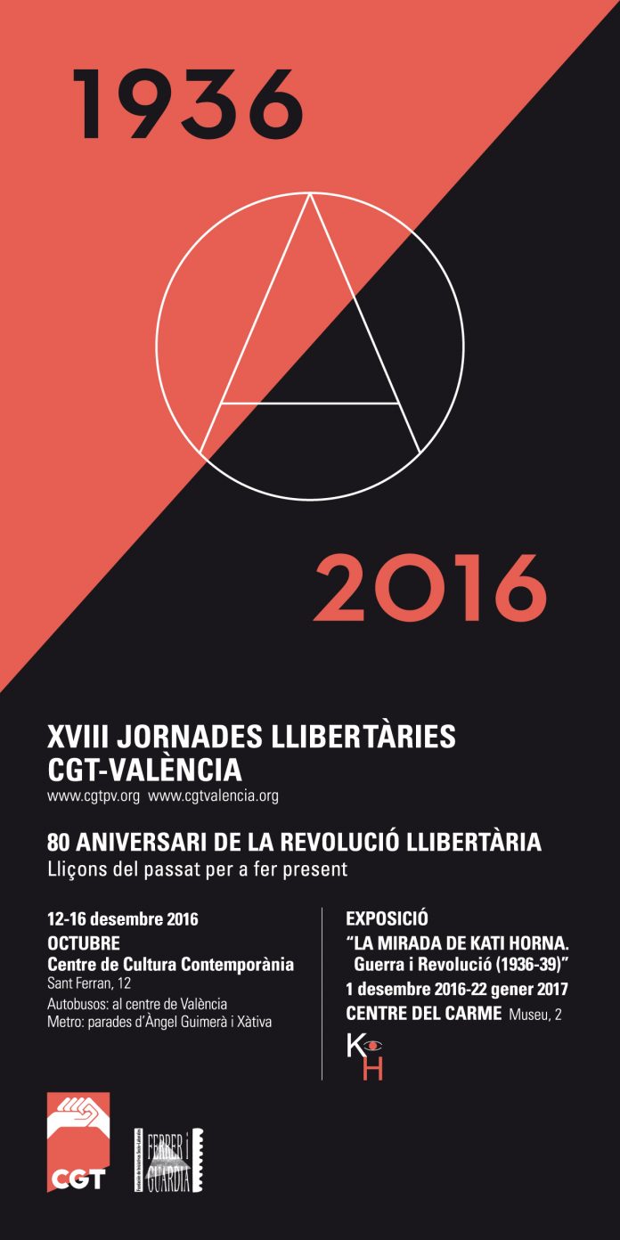 XVIII Jornades llibertaries CGT-Valencia