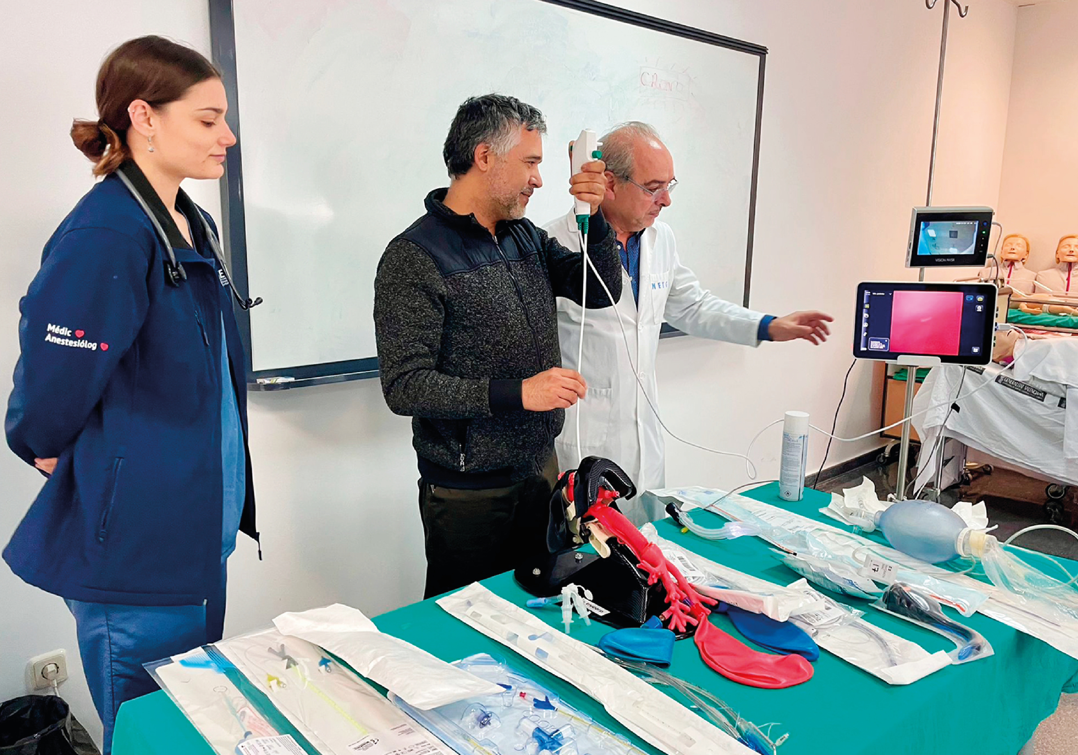 Prácticas en el Máster Vía Aérea de la Universitat de València
