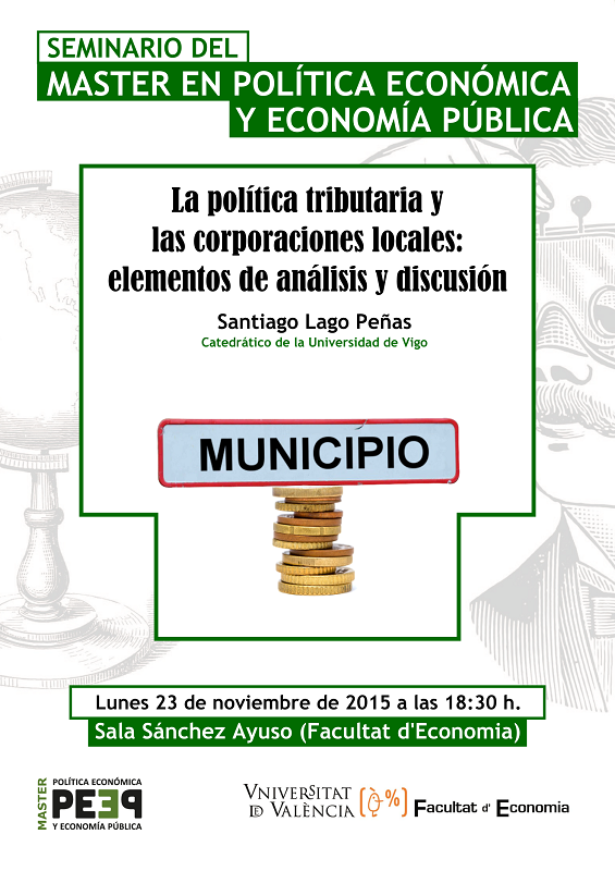 Cartel del seminario de Santiago Lago