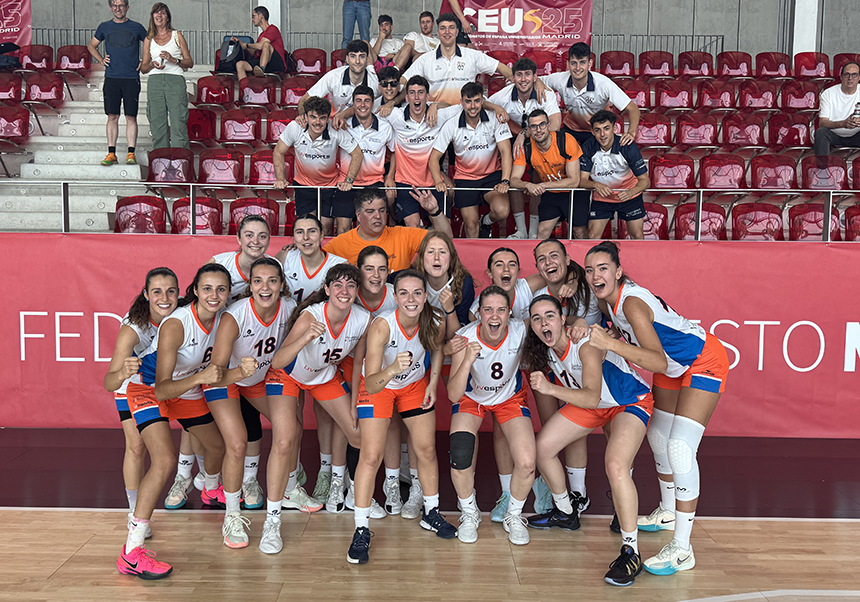equip amb el trofeu