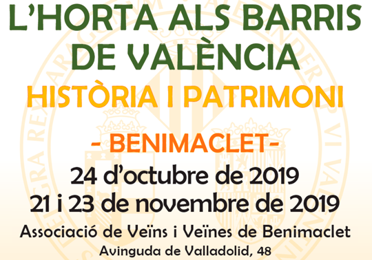 L'Horta als barris de València - Història i Patrimoni