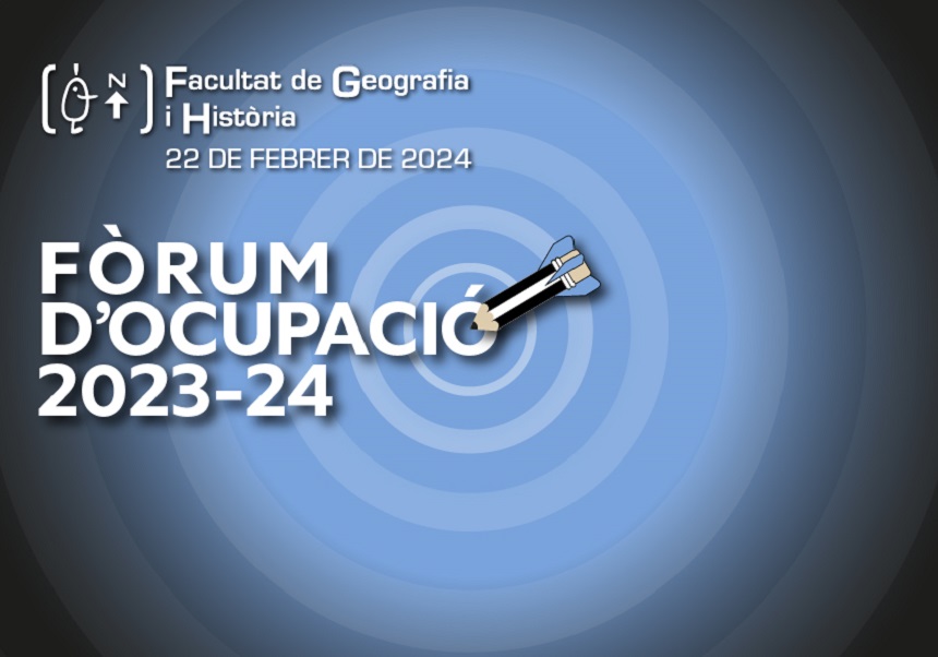 INSTRUCCIONS PER A PARTICIPAR EN EL FÒRUM  D'OCUPACIÓ DE LA FACULTAT DE GEOGRAFIA I HISTÒRIA UV (22/02/2024)