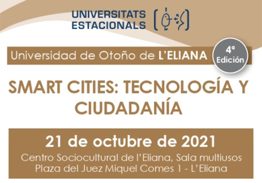 IV Universidad de Otoño sobre Smart Cities en La Eliana