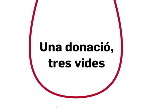 Cartel de la campaña de donació de sangre