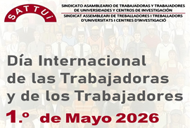 1º de Mayo: Día de las Personas Trabajadoras