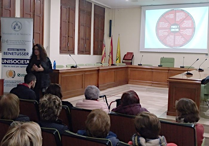Conferència de Marisol Lila impartida en febrer de 2018.