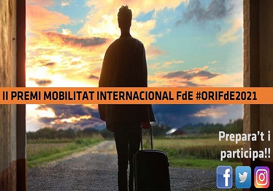 Resolució II Premi “Mobilitad Internacional FdE #ORIFdE2021”