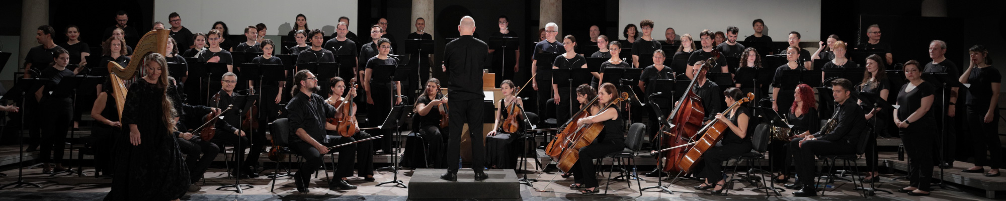 Una actuació de l'Orfeó Universitari de València en el festival Serenates. FOTO D'ARXIU.