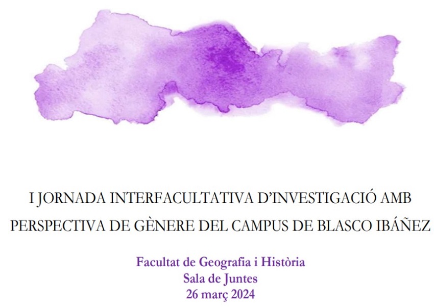 I Jornada interfacultativa de projectes d'investigació amb perspectiva de gènere