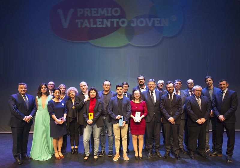 Ceremonia de entrega del premio.