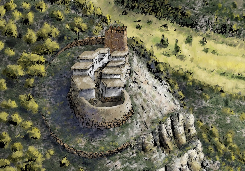 Reconstrucció Puntal dels Llops (Ángel Sánchez, MUPREVA)