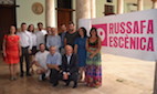 Participants en la presentació de Russafa Escènica
