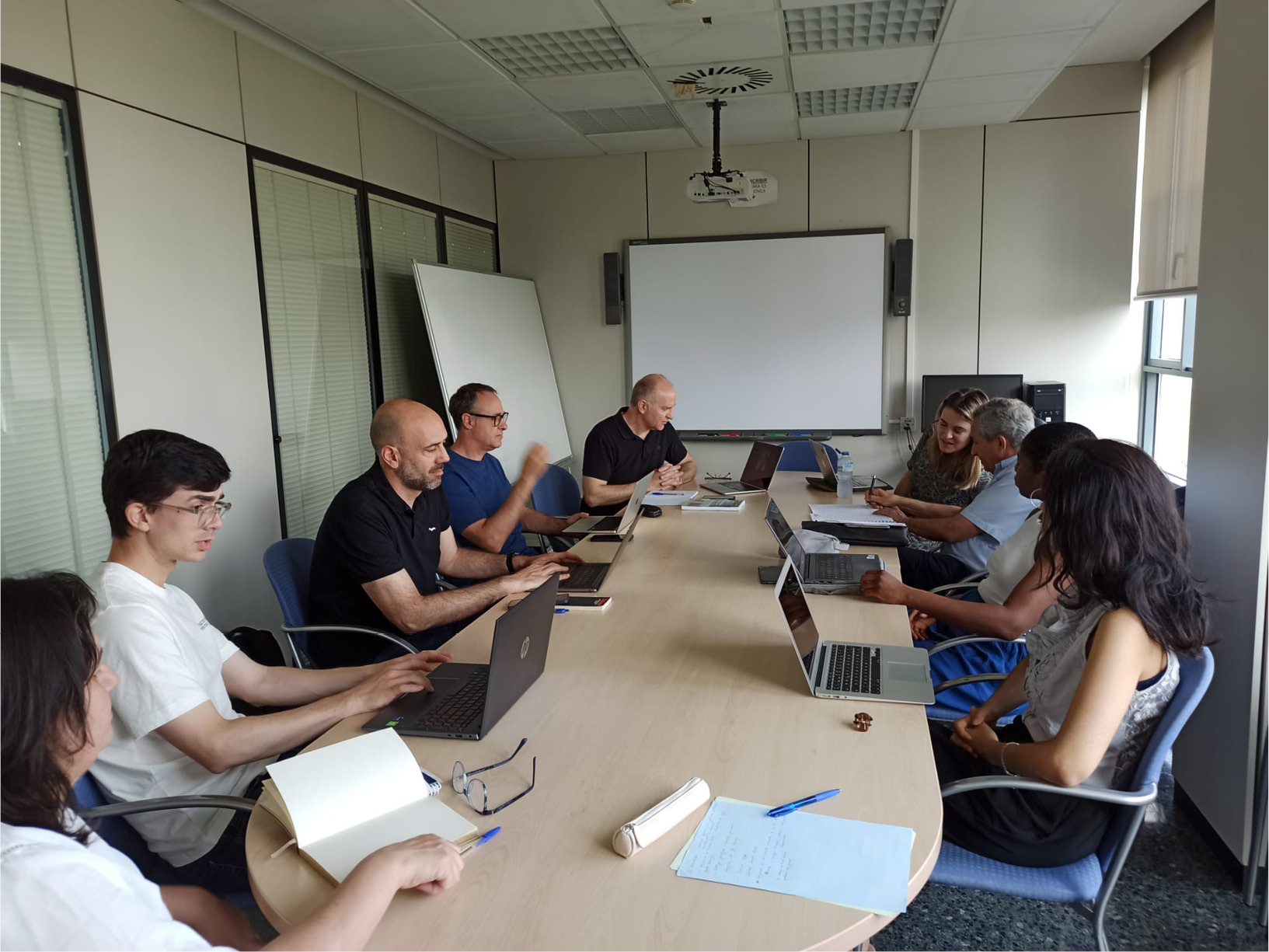 Membres del projecte d'investigació Eticordial