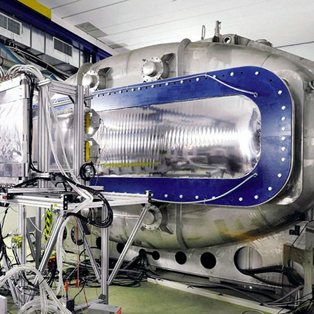 Back view of experiment R3B