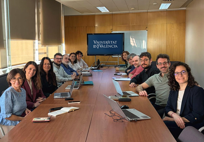 Reunión de la Comisión de Ciencia Abierta de la Universitat de València.