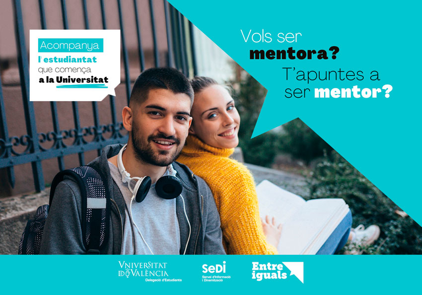 Cartell de la iniciativa per captar mentors