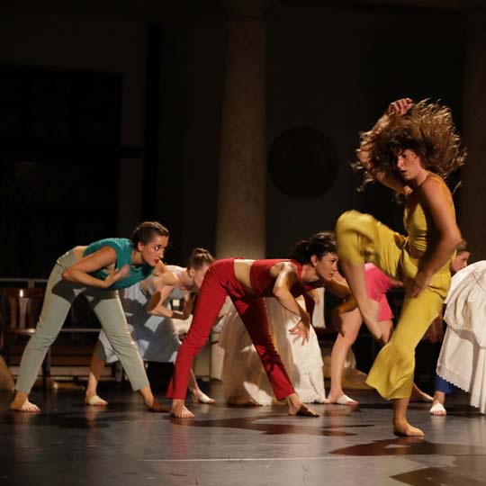 Grupo de bailarinas