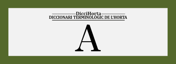 DicciHorta - A - imatge 0
